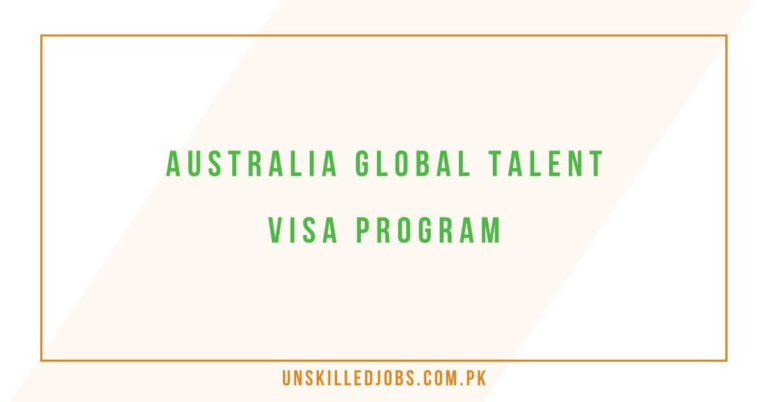Australia Global Talent Visa Program
