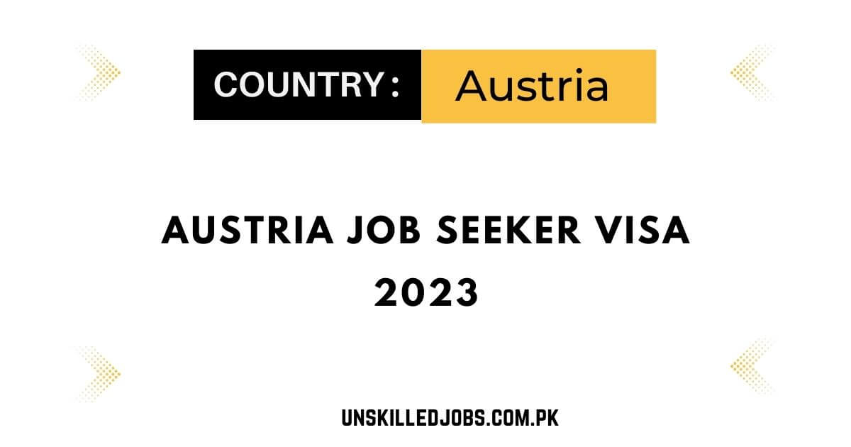 Austria Job Seeker Visa 2023