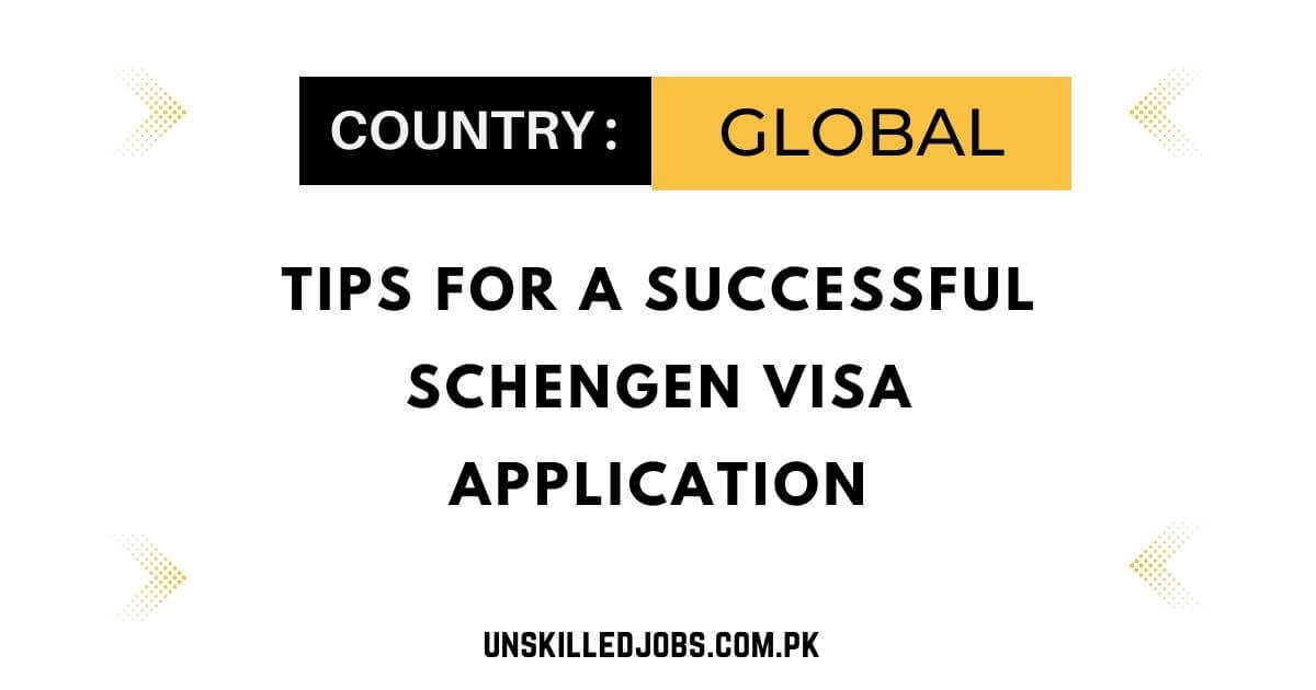Tips For A Successful Schengen Visa Application