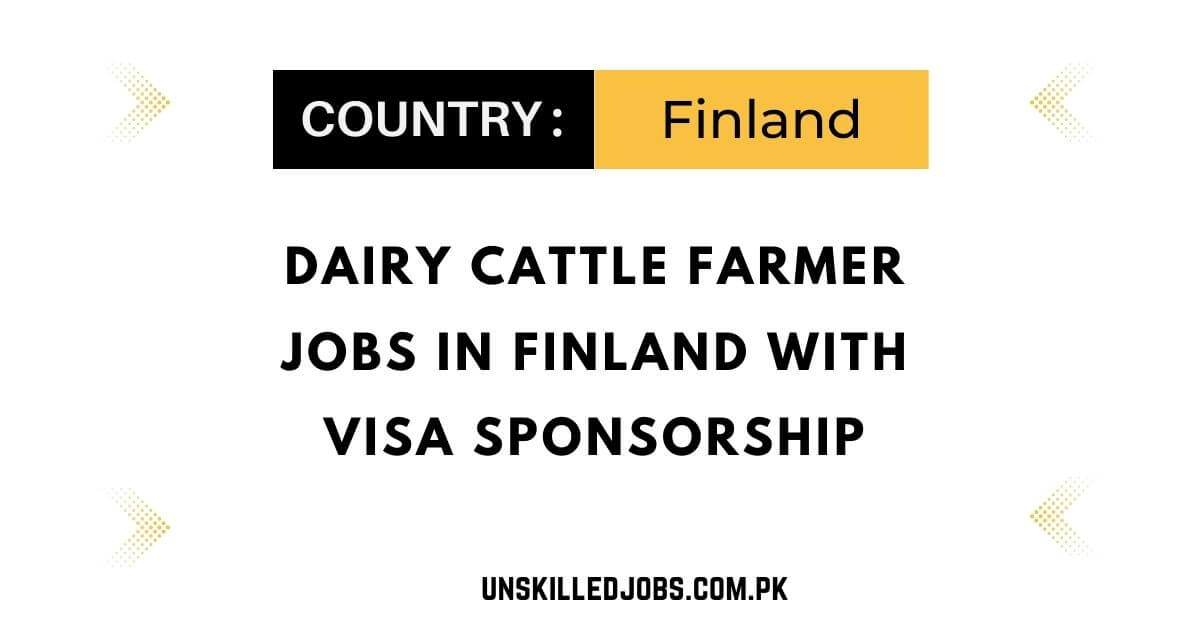 Dairy Cattle Farmer Jobs in Finland