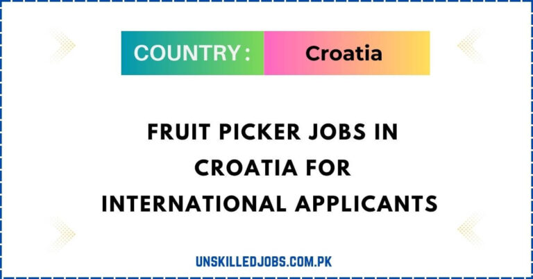 Fruit Picker Jobs in Croatia for International Applicants 
