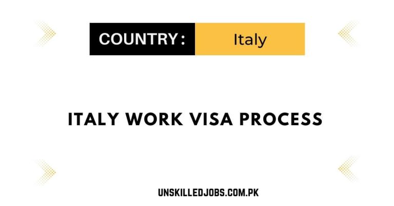 Italy Work Visa Process 2024 – Fully Explained