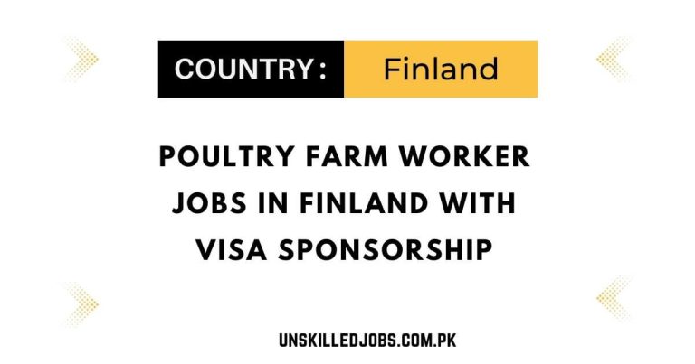 Poultry Farm Worker Jobs in Finland with Visa Sponsorship