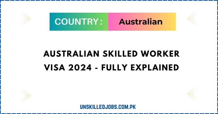 Australian Skilled Worker Visa 2024 – Fully Explained