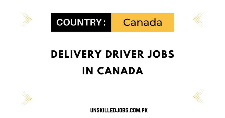 Delivery Driver Jobs in Canada – LMIA Approved