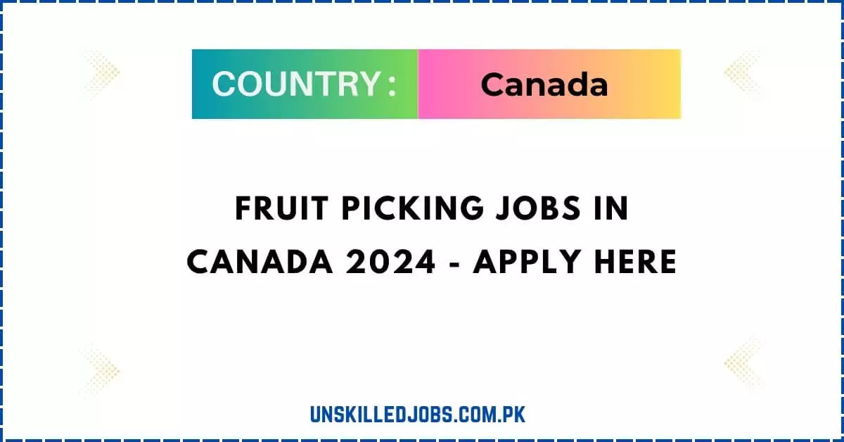 Farming Jobs In Canada With Work VISA