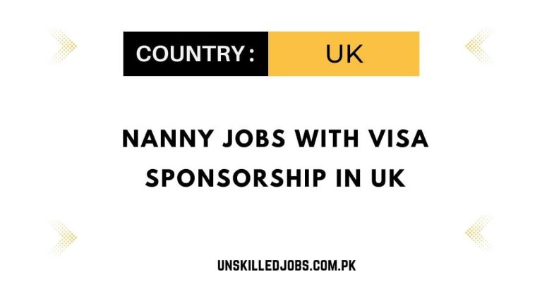 Nanny Jobs with Visa Sponsorship in UK – Apply Online