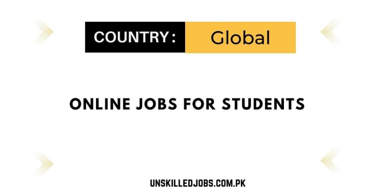 Online Jobs For Students 2024 – Apply Now