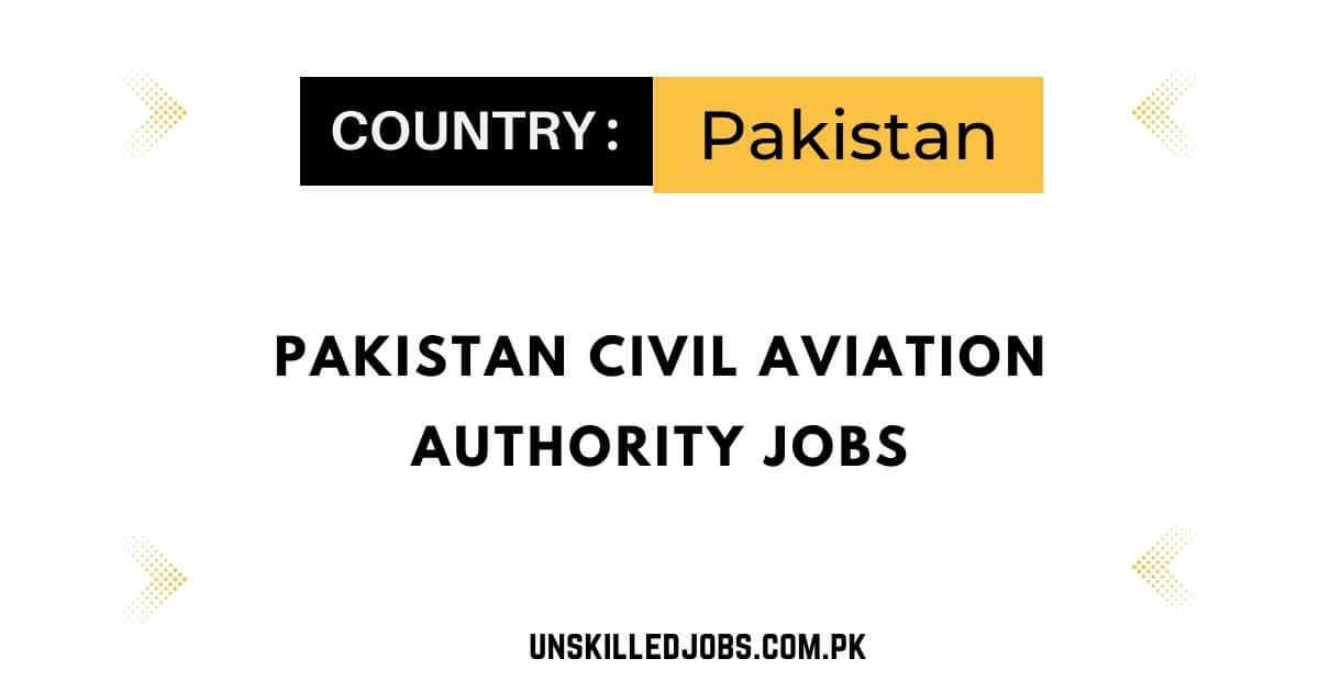 Pakistan Civil Aviation Authority Jobs