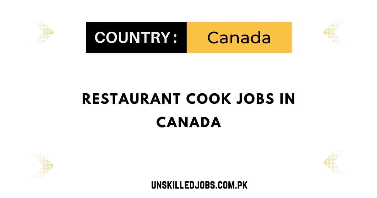 Restaurant Cook Jobs in Canada