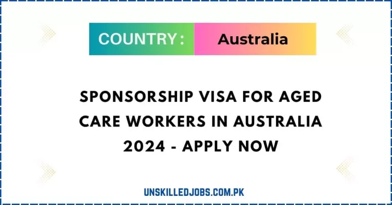 Sponsorship Visa for Aged Care Workers in Australia 2024 – Apply Now