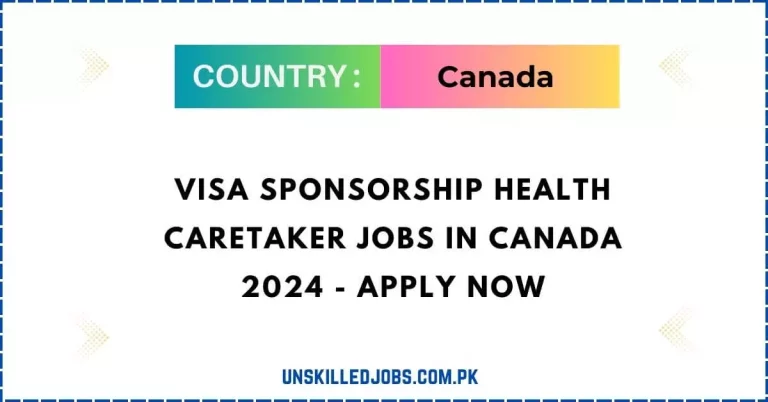 Visa Sponsorship Health Caretaker Jobs in Canada 2024 – Apply Now
