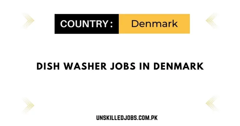 Dish Washer Jobs in Denmark 2024 – Visa Sponsorship