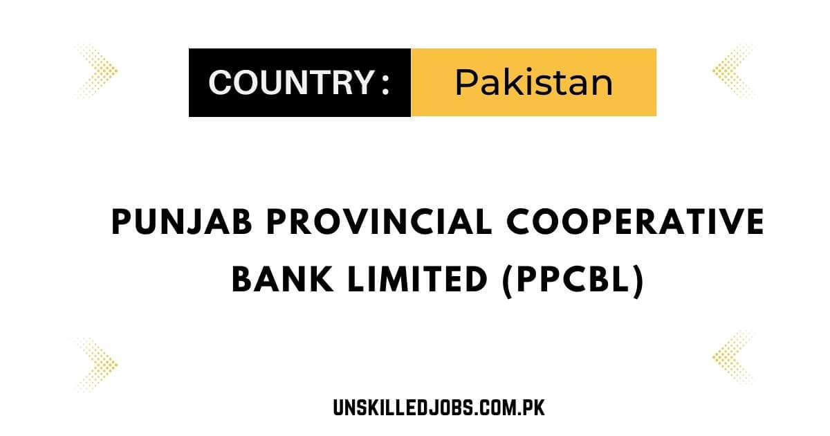 Punjab Provincial Cooperative Bank Limited (PPCBL)