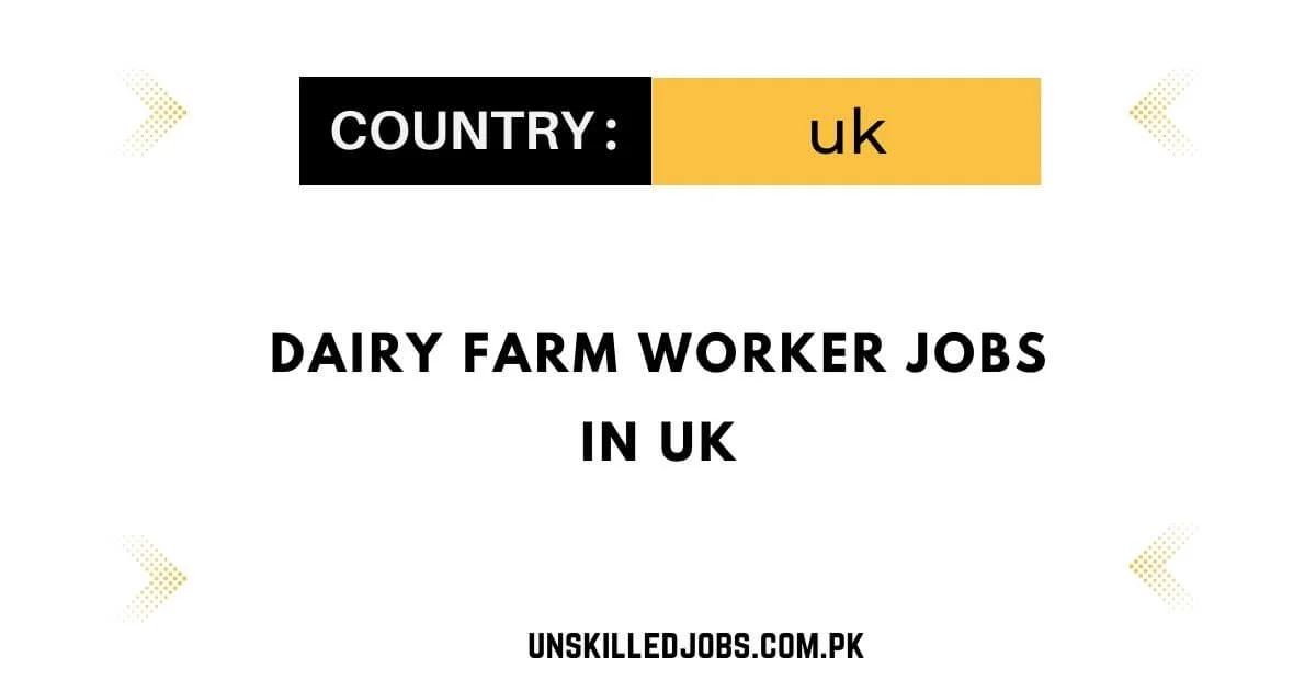 Dairy Farm Worker Jobs in UK