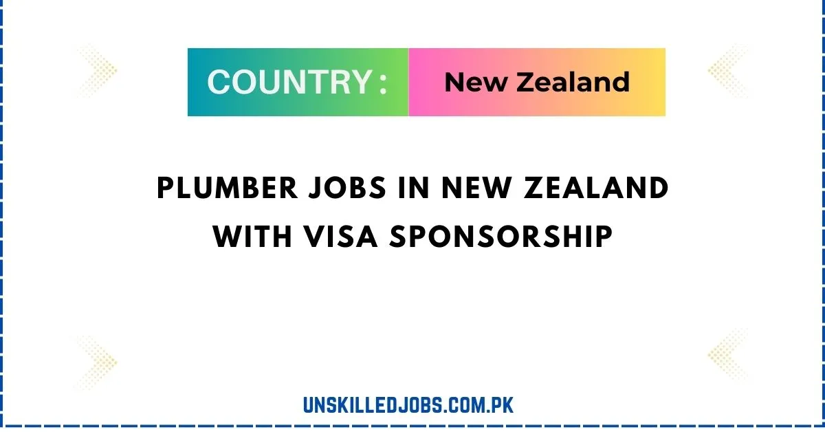 Plumber Jobs in New Zealand